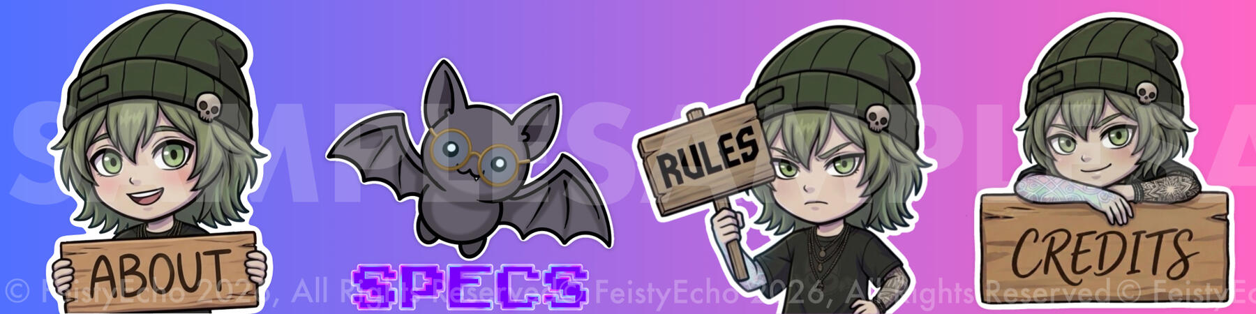 channel art/emotes