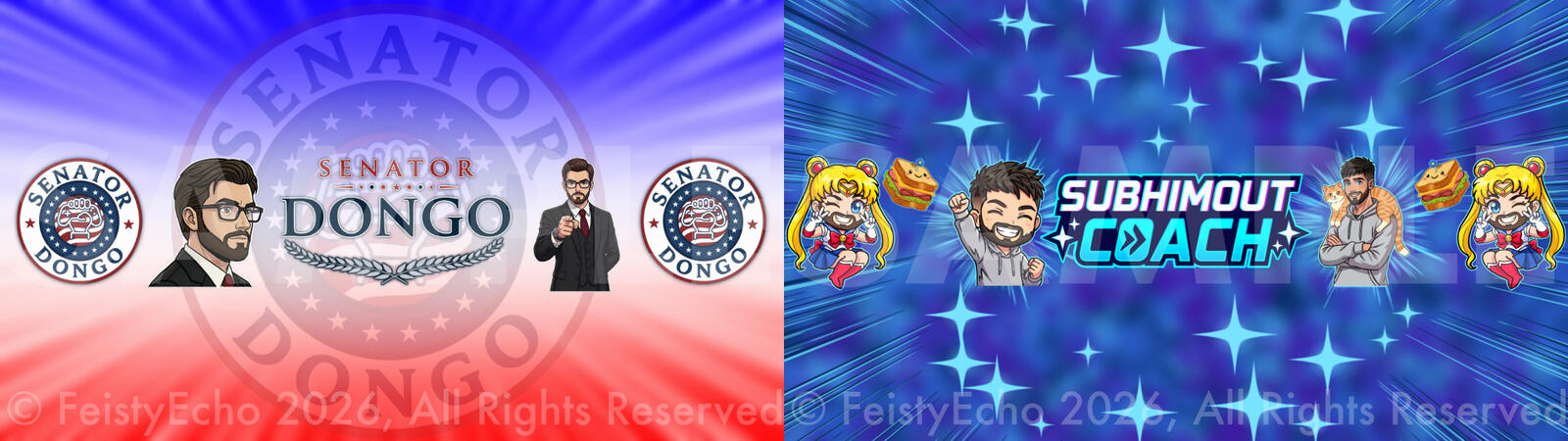Commissions: YouTube Banner Commissions: YouTube Banner